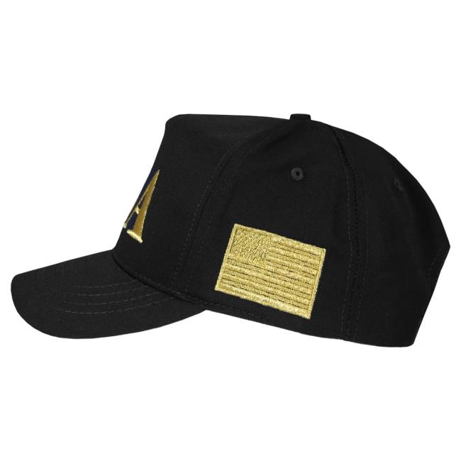 Official Donald Trump Merch Store USA 45-47 Cap Black/Gold