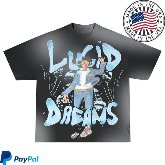 Official Juice Wrld | 999 Club Merch Shop | Lucid Classic T Shirt Gbgr - Black | 999Club Clothing Apparel