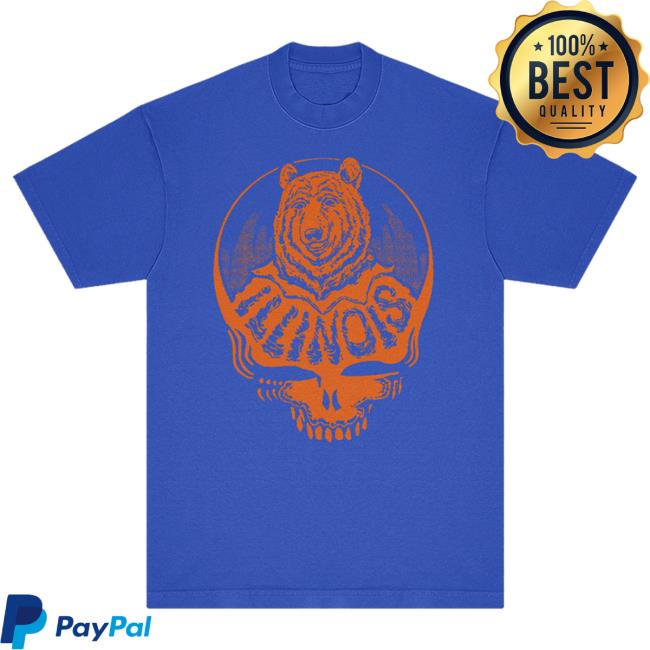 Grateful Dead Illinois United States Of Dead New Shirt