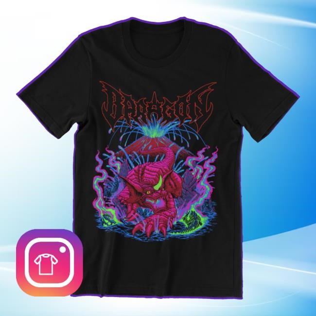 Ghost X Ghost Baragon METALCROPOLIS Night Hunt Variant Short Sleeve Tee