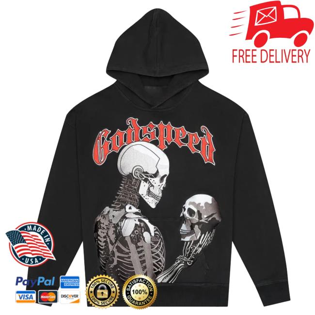 Official Godspeed Nyc Clothing Merch Mankind Vs Ai Crewneck (Black)