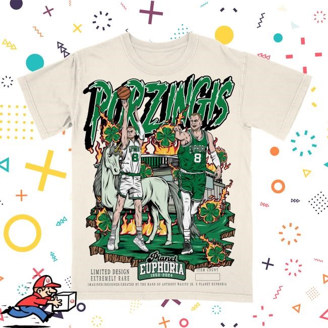 Planet Euphoria Merch Kristaps Porziņģis T Shirt #/500 – Euphoria Shop