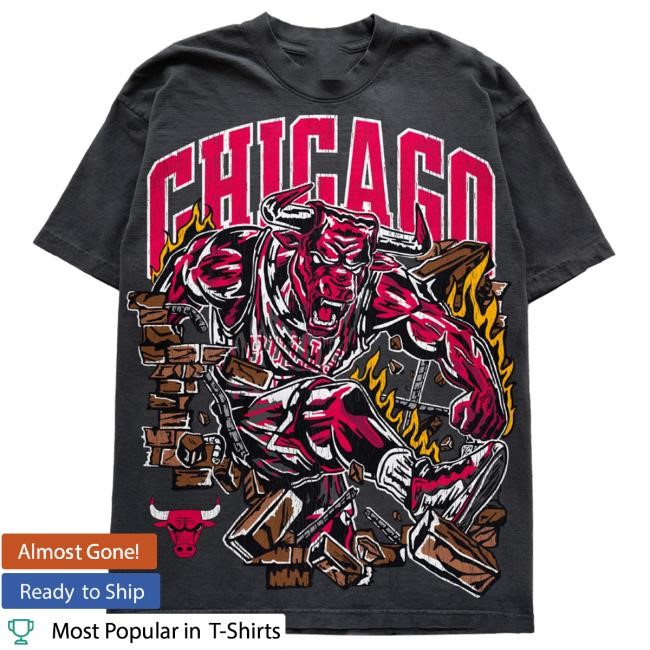 Raging Bull New Shirt - Stonewash | Warren Lotas Official NBA