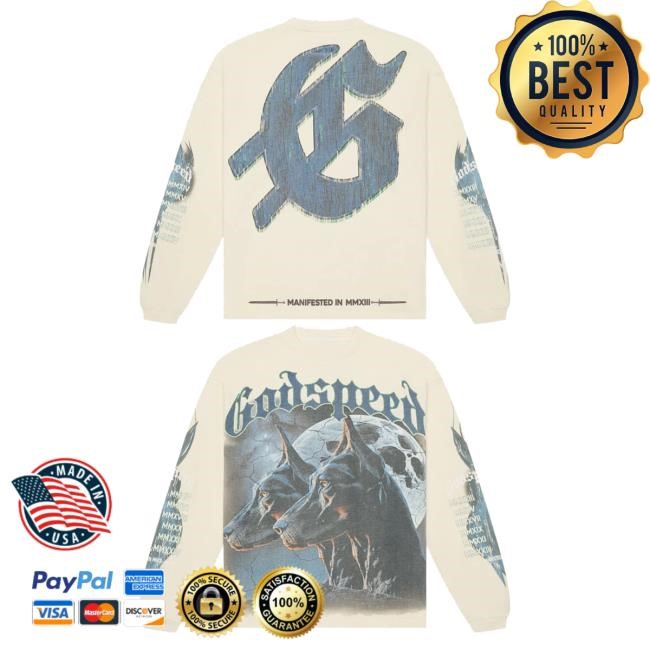 Official Godspeed New York Clothing Shop F.T.D LS L/S T Shirt (Bone)