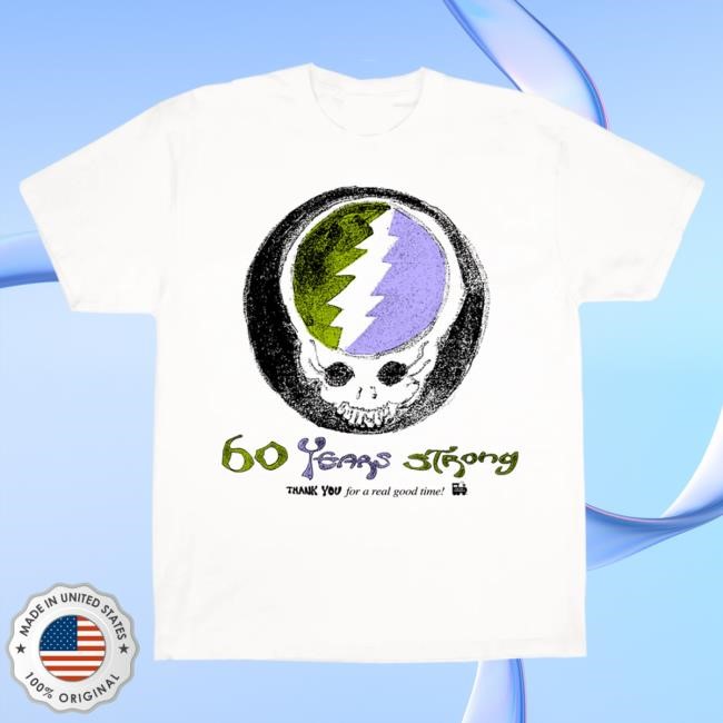 Official Online Ceramics 60 Years Strong White Shirt