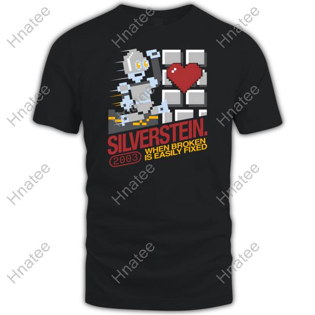 Silverstein Store Video Game When Broken Is Easily Fixed 2003 Shirt