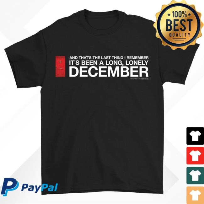 December T Shirt – White Neck Deep Merch Store Official