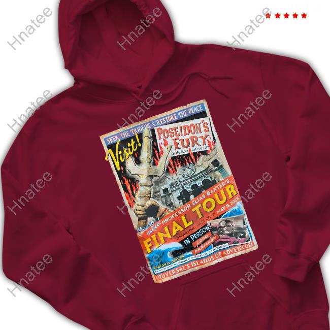 Universal's Islands Of Adventure Poseidon's Fury Farewell Sweatshirt