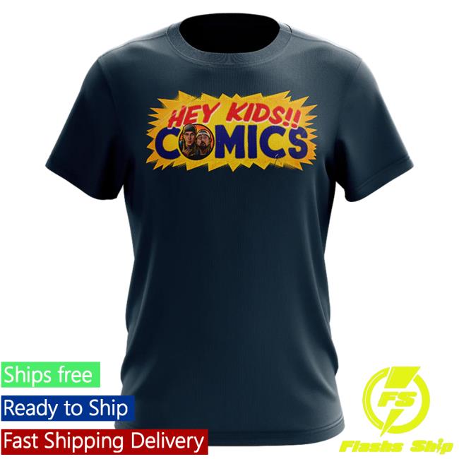 Official Jay and Silent Bob Merch Store "Hey Kids!!" New Shirt JayandSilentBob