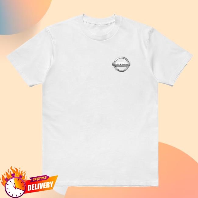 Official Born X Raised Merch Store Shop Altima Tee: White BornxRaised