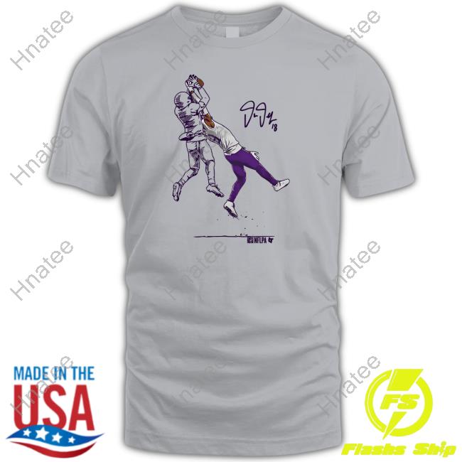 Darren Rovell Breakingt Merch Justin Jefferson The Catch Shirt