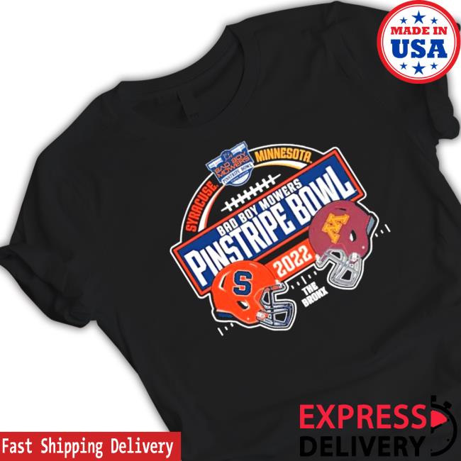 Official Bad boy mowers Pinstripe Bowl 2022 the Bronx Shirt