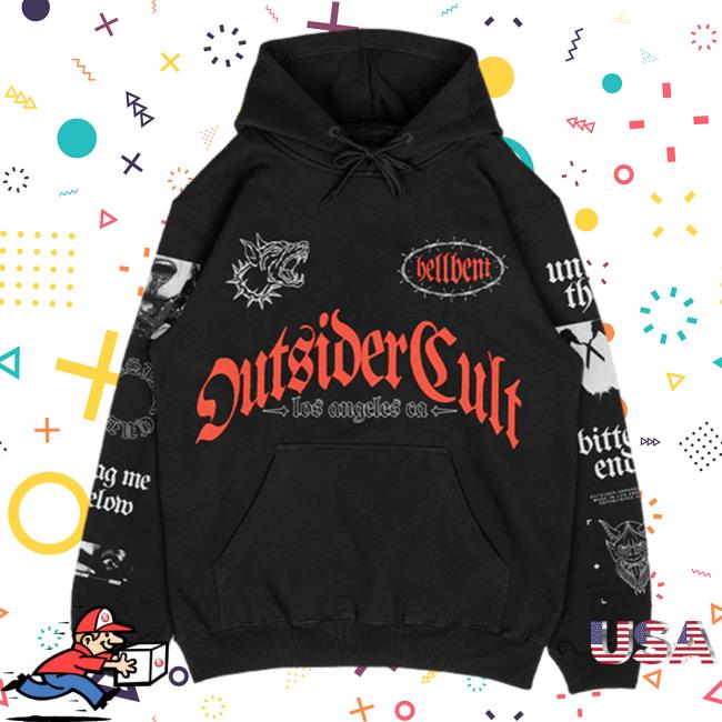 Outsider Apparel Merch Hellbent Los Angeles Ca Long Sleeve T Shirt