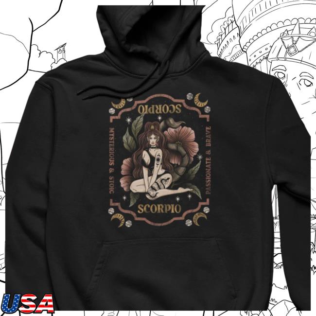 Official Murder Apparel Clothing MurderApparel Scorpio Zodiac Crewneck Murder Merch Shop