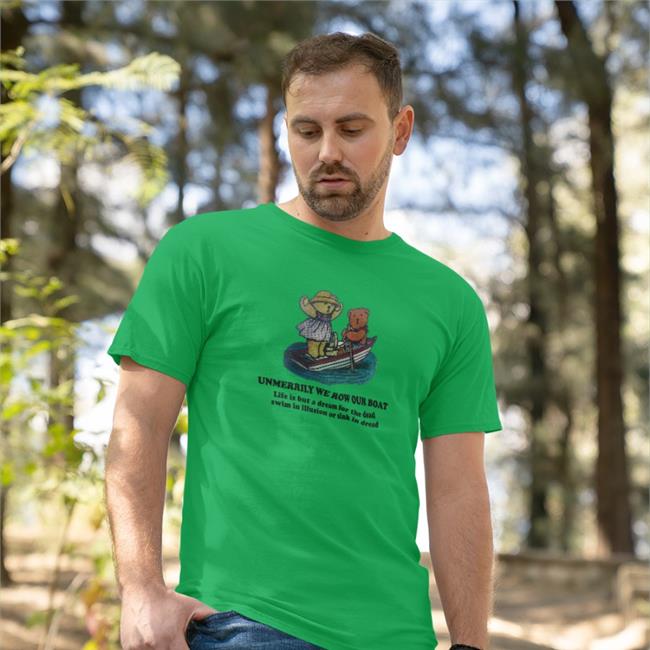 Unmerrily We Row Our Boat Tee Shirt