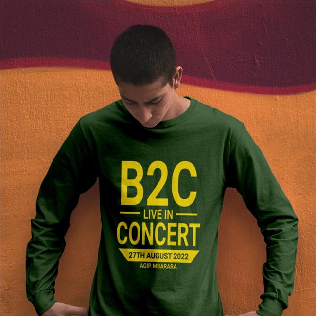 B2c Live In Concert 27 Th August 2022 Agip Mbarara Hoodie The Cartoon Guy Official Mbarara