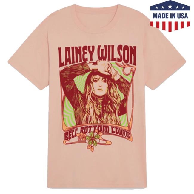 Official Lainey Wilson Merch Store Lainey Wilson Peach New Shirt Lainey Wilson Clothing Shop LaineyWilson