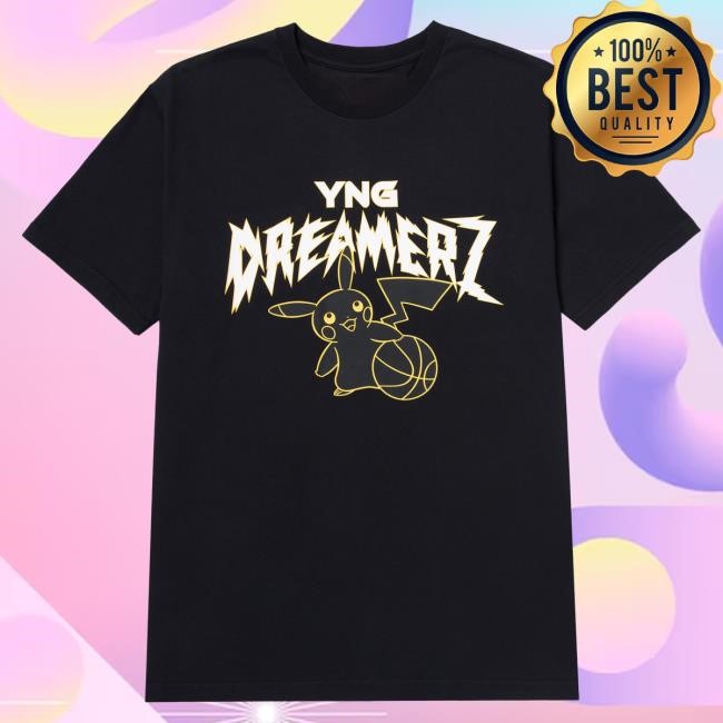 Official Overtime Tv Merch Store Shop OTE | Pokémon YNG Dreamerz Pikachu Attractive Shirt OvertimeTv