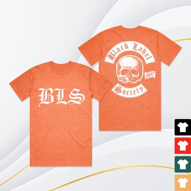 BLS Summer 2024 Orange New Tee Black Label Society Shop