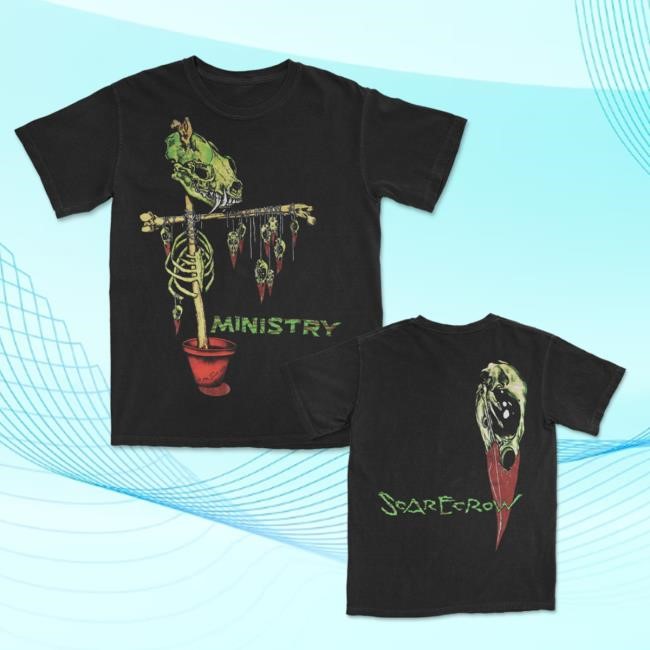 Scarecrow Shirt (Black) Official Ministry Merch