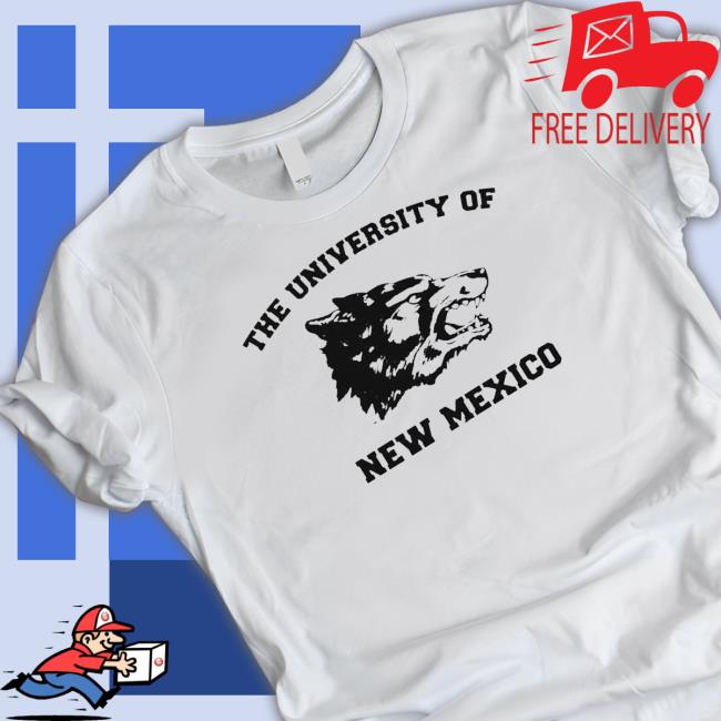 Official The University of New Mexico Lobos Long Sleeve T Shirt