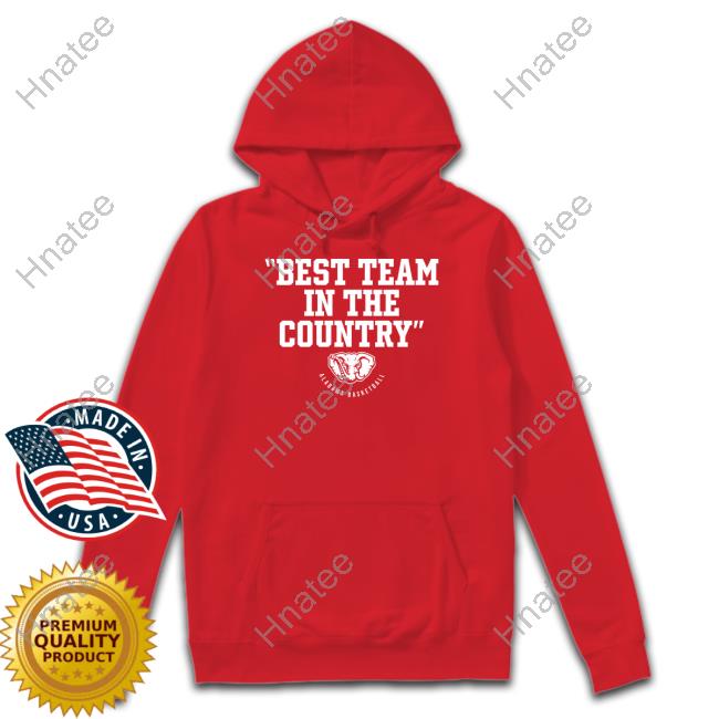 Official Breakingt Merch Alabama Basketball Best Team In The Country Shirt