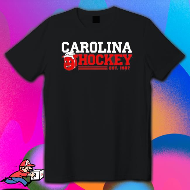 Carolina Hurricanes Hockey Pig Est 1997 Tee Shirt