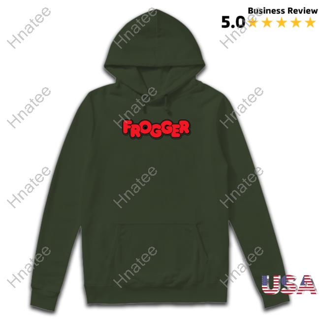 Official Konami Frogger Logo Shirt Konami Shop Frogger Logo Long Sleeve Tee