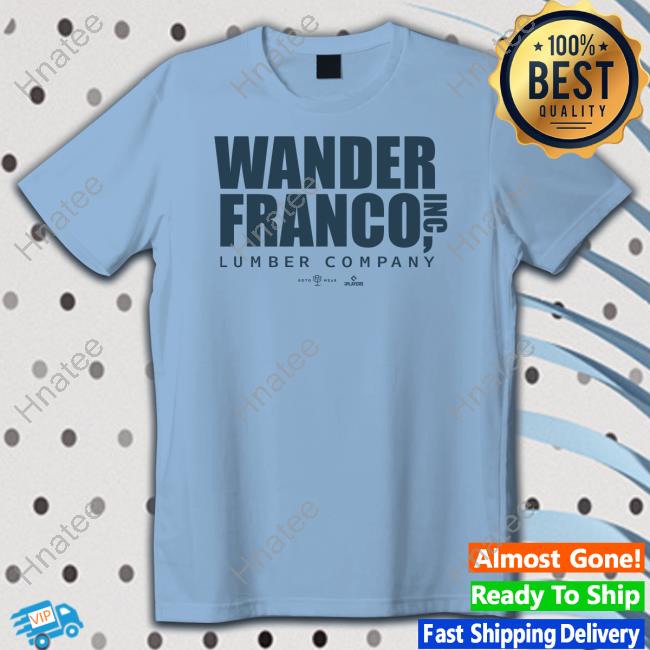 Official Rotowear Merch Wander Franco Lumber Company Tee