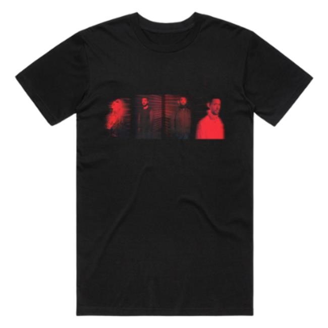 Panel Shot (Red Tiger) Black Short Sleeve Shirt Hiatus Kaiyote Band Merch