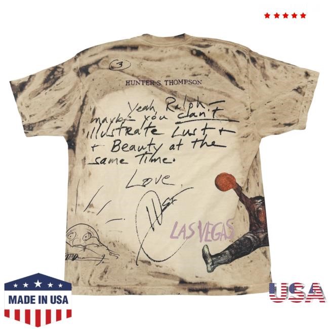 Official Travis Scott Merch Store Shop Travis Scott CJ X RALPH STEADMAN FEAR Popover Shirt TravisScott