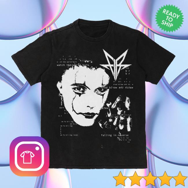 Falling In Reverse 2024 Merch Digital Top Shirt