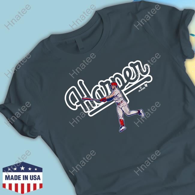 Official Breakingt Bryce Harper Philly Swing Tee Shirt