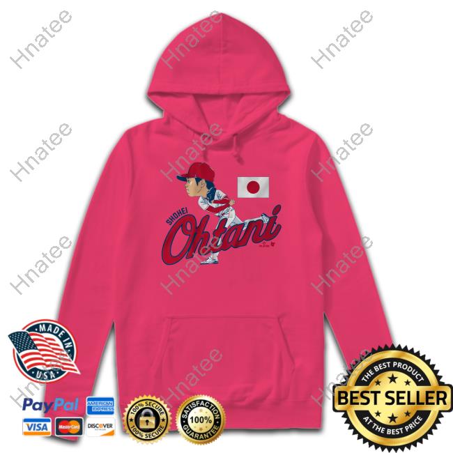 Breakingt Shohei Ohtani Japan Caricature Long Sleeve Shirt