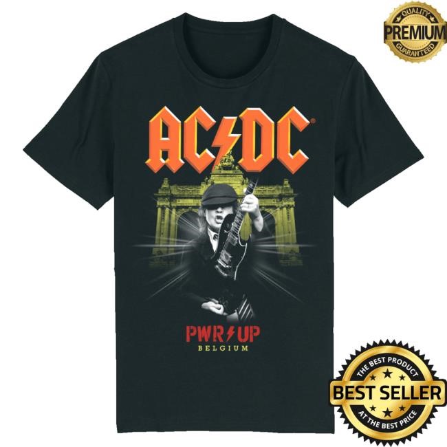 Official Ac Dc Merch Store AC/DC Dessel 2024 Event Popover Shirt Ac Dc Shop Acdc Clothing