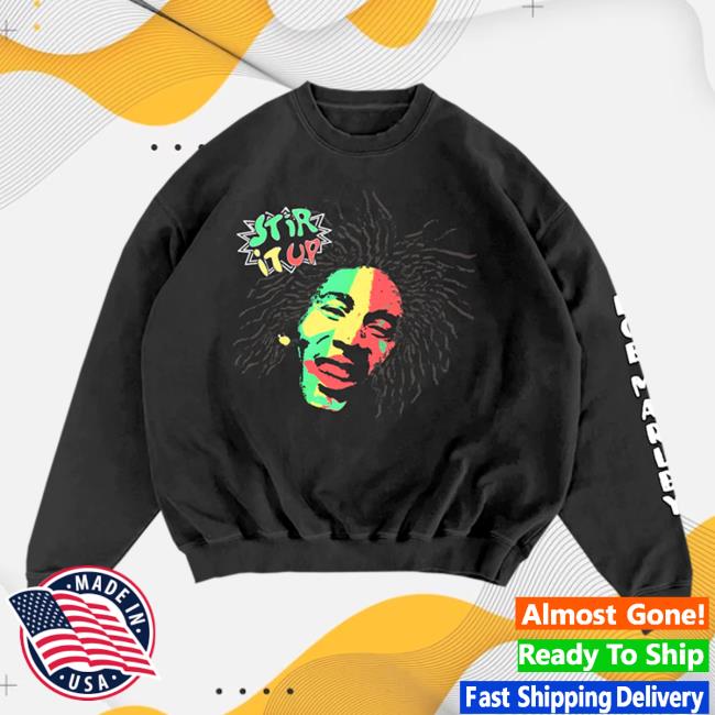 Official Bob Marley Merch Store Shop Bob Marley Stir It Up Pullover Hoodie