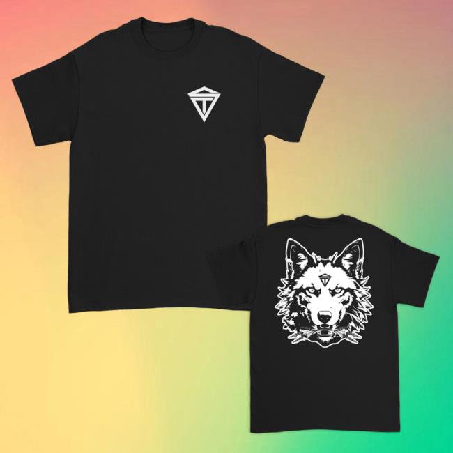 Official Sleep Theory Merch Store Shop Wolf Shirt (Black) SleepTheory