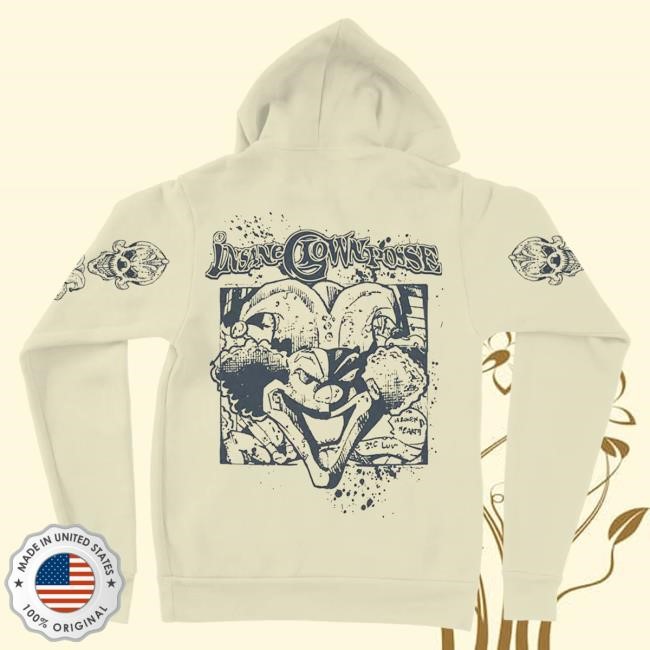 Official Icp Merch Insane Clown Posse "Ashcan Jumpers" Popover Hoodie