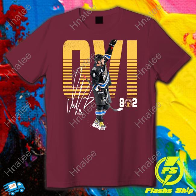 Official Alexander Ovechkin Gr802 Ovi T Shirt