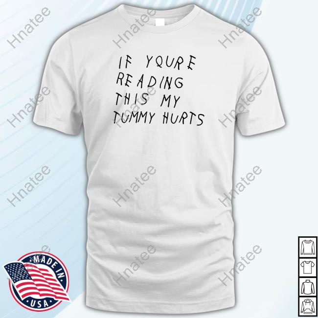 Official Shitheadsteve If You're Reading This My Tummy Hurts Long Sleeve Tee