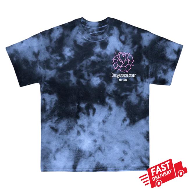 Official Dayseeker Merch Store Rose Dye Attractive Shirt Dayseeker Shop