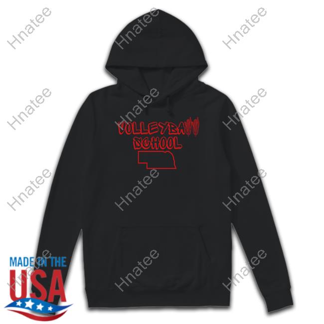 Official Husk Guys Store Nebraska Volleyball School Tee
