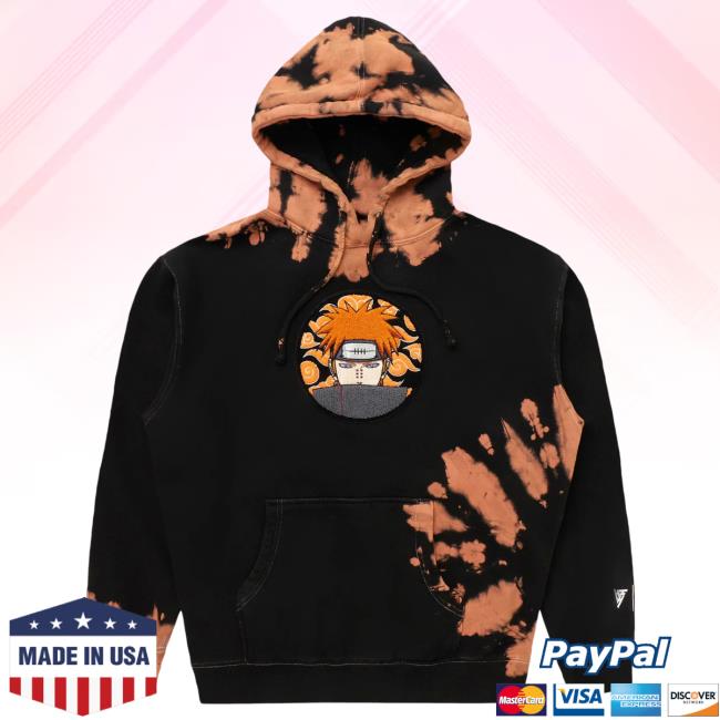 Official Hypland Clothing Merch Store Hypland Shippuden Pain Chenille Pull Over Hoodie