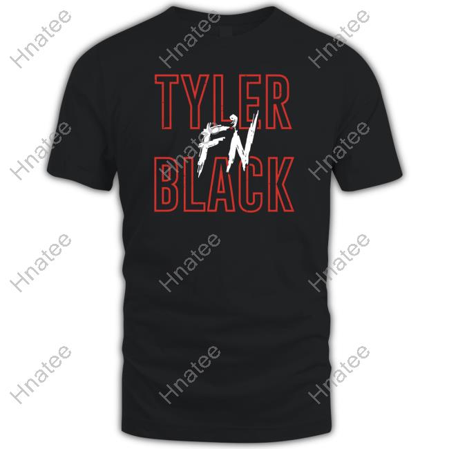 Official Black And Brave Merch Tyler F'n Black Tee Shirt