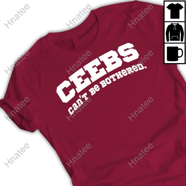 Bang Chan Wearing Ceebs Can't Be Bothered T Shirts