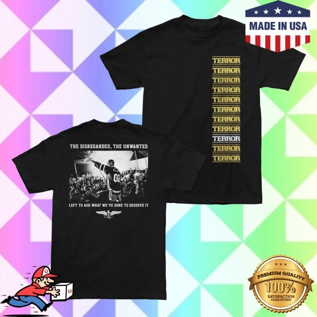 Terror "Deserve" Shirt Cold Cuts Merch