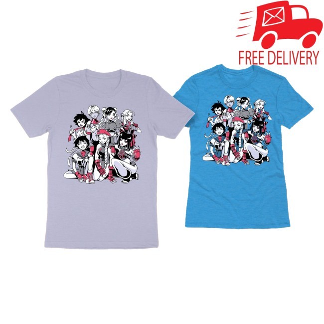 Official Women Of Street Fighter T Shirt - Street Fighter