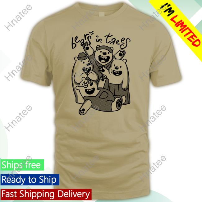 Bearsintrees Store Shop Merch Bears In Trees Paw Print Long Sleeve T Shirt