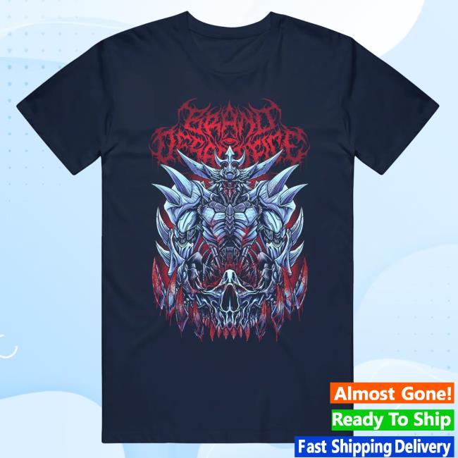 Official Brand Of Sacrifice Merch Obelisk Navy Top Shirt