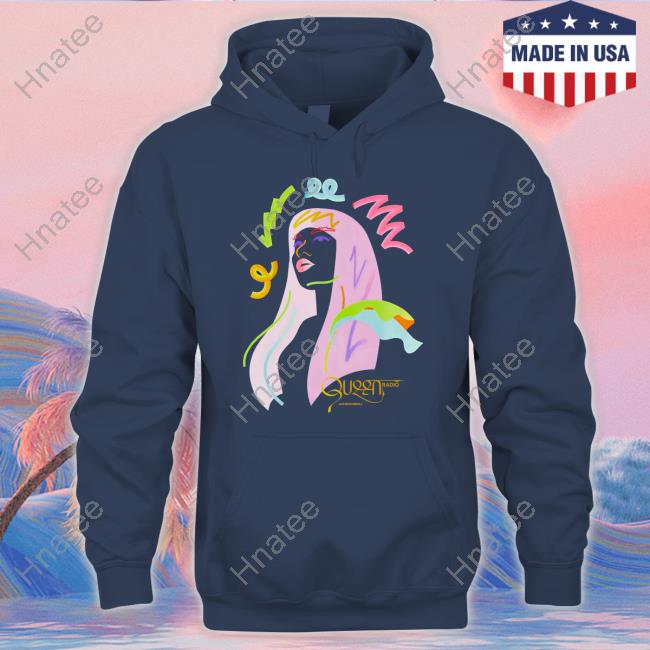 Official Queen Radio Nicki Minaj Merch Queen Radio Icon Hoodie